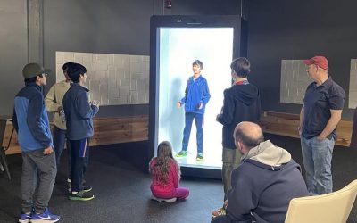 Scouts Beam into the Future During Local Hologram Tech Demo