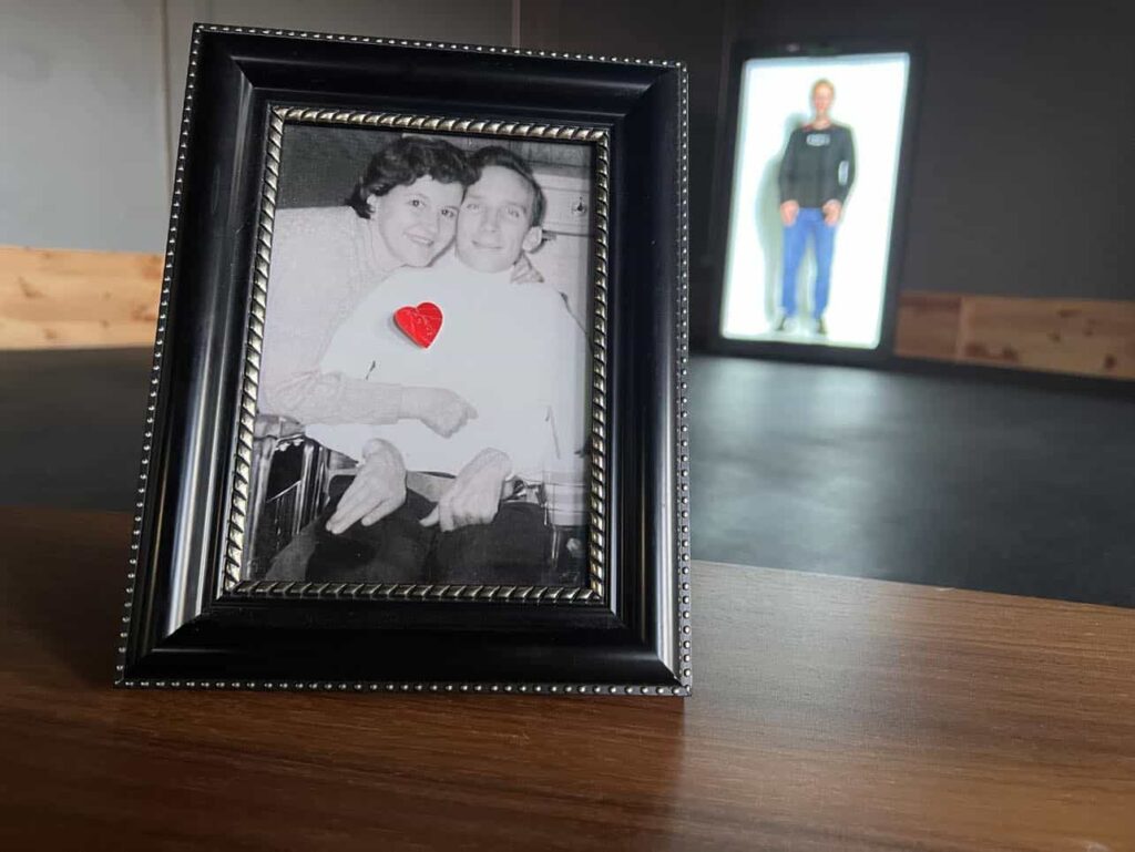 Geminai founder Joanne Stanway's parents