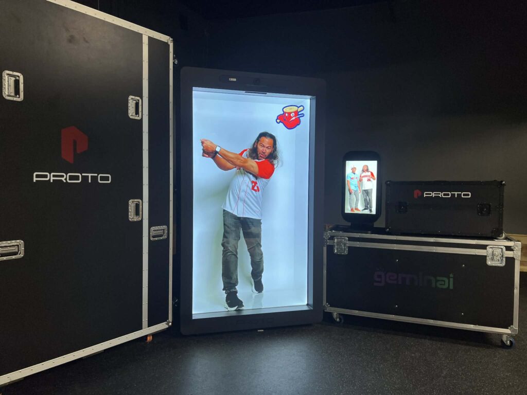 Lowell Spinners hologram